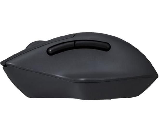 ELECOM SHELLPHA Wireless 5 Buttons Medium Quiet Multi-Touch Mouse, + Tilt, Size, Antibacterial, Design, Black, M-SH30MBSKXBK