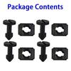 4 Set For Honda Plastic Engine Cover Stud And Stay Grommet Kit 91501-SS8-A01 NEW