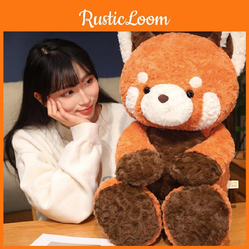 Panda Plush Red Toy Dolls Room Decoration Ornaments Children Gift Festivals