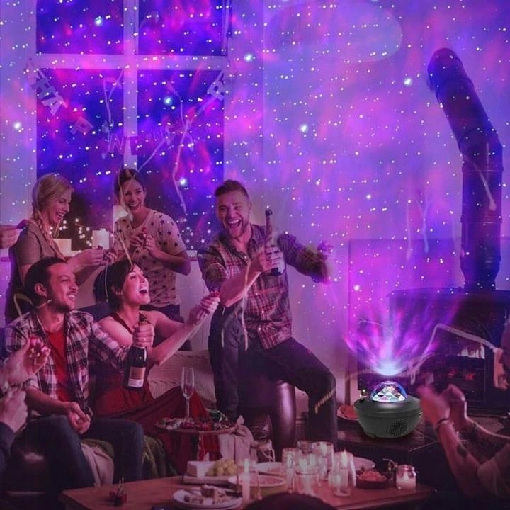 LED Sternprojektor Nachtlicht mit Lautsprecher