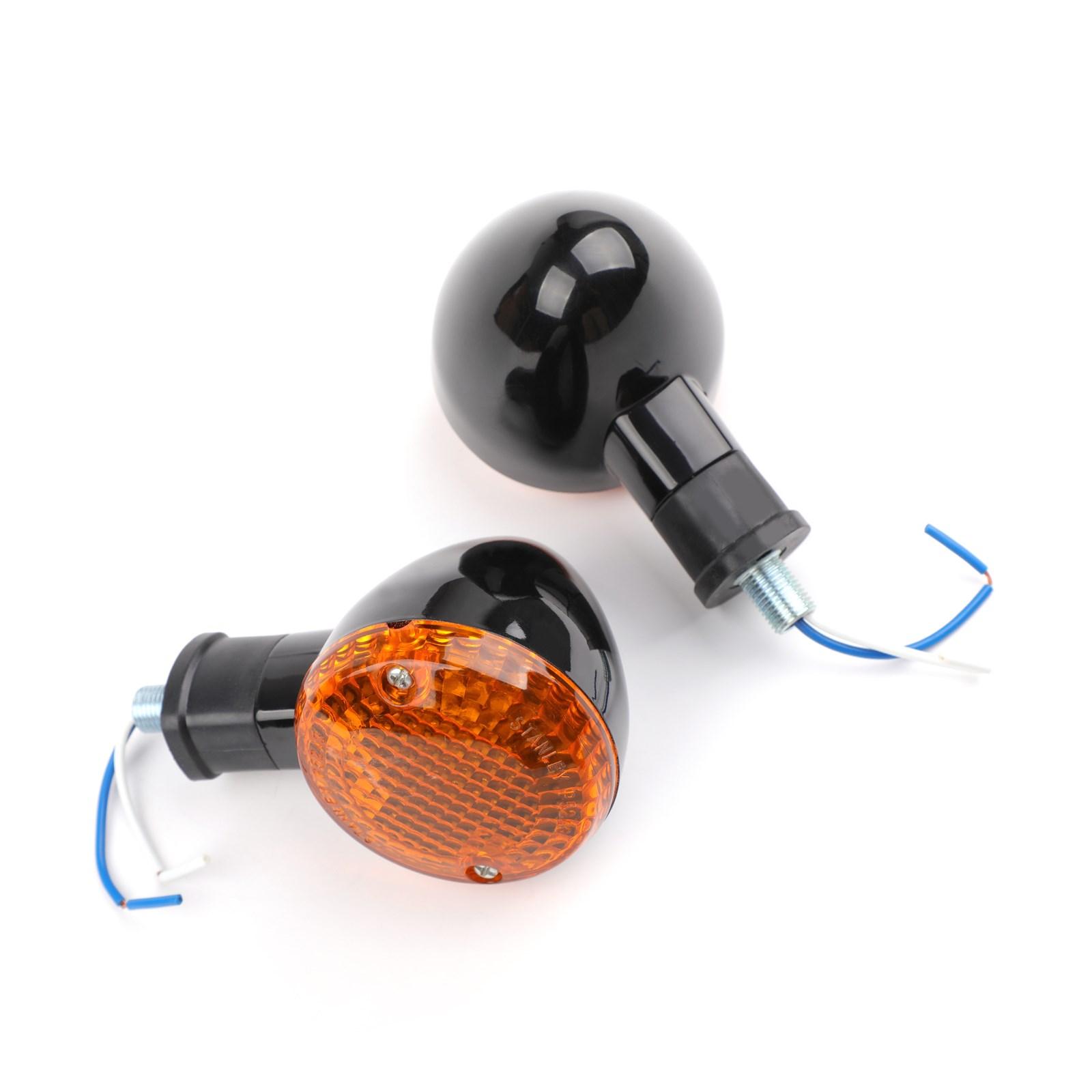 

Turn Signal Bullet Lights Motor For Kawasaki Vulcan 800 Yamaha Road Star BlA