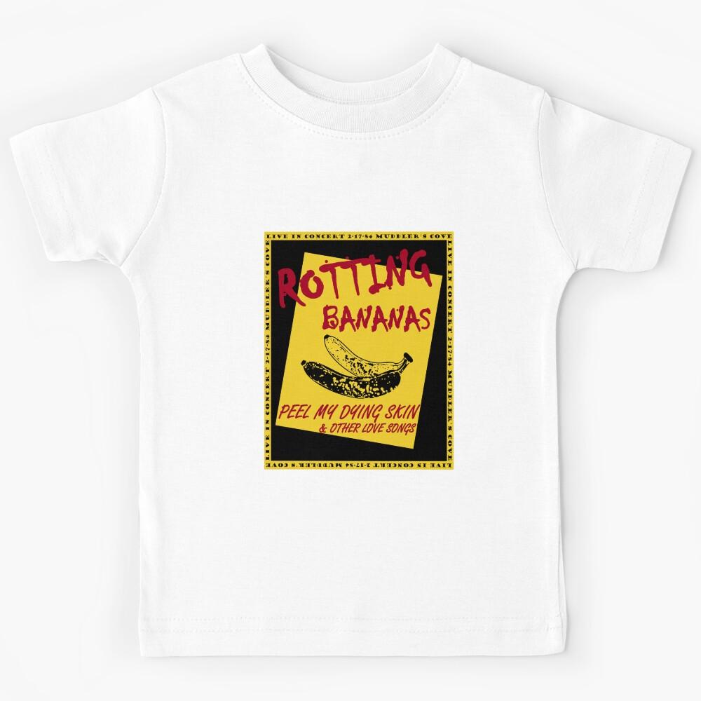Rotting Bananas Vintage Punk Rock Concert Poster Kids T-Shirt 130