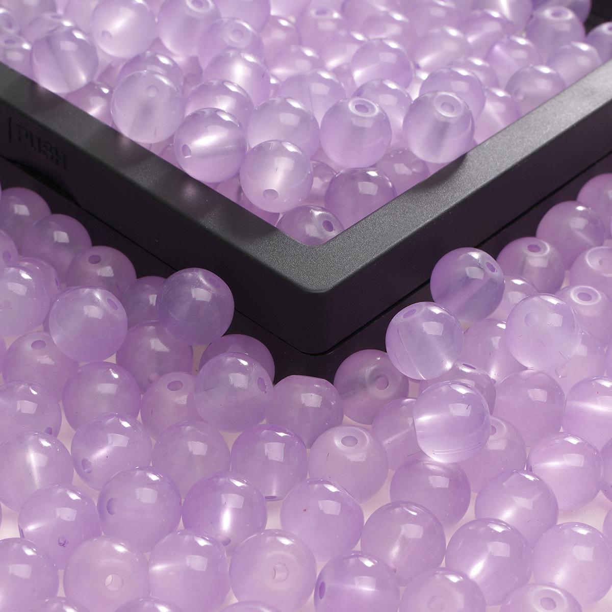 

Бусины из имитации нефрита 6 мм, однотонные, для изготовления украшений своими руками 4mm, Hole ~1mm, 50 pcs/pack