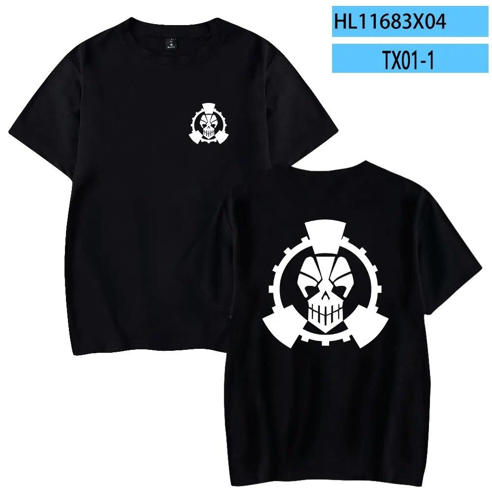 Digimon Adventure Anime 2023 Neues Digimon Seekers T-Shirt Crewneck Kurzarm T-Shirt Damen Unisex T-Shirt Harajuku Kleidung Unisex