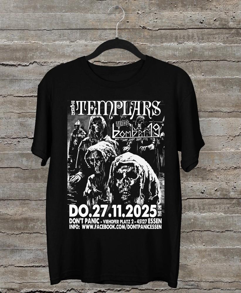 NEW Collection The Templars Band 2025 T Shirt All Size S-3XL Unisex T-Shirt XXXXL
