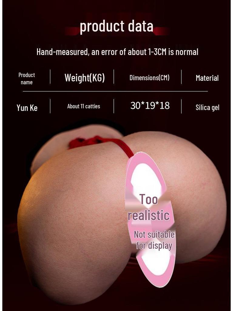 Silicone Half-Body Inflatable Doll Masturbator for Men