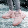 Winter Outdoor Sports Snow Boots Thick Warm Booties Comfortable Wear-resistant Cold and Ankle Boots Women