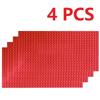 4PCS Classic Baseplates 32x32 16X32 Dots Building Blocks Bricks Base Plates DIY Plastic Board Blocks MOC City Construction Toys