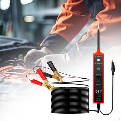 Testador de circuito de carro curto/terra/continuidade/teste de reboque 16 pés polaridade identificar fusível de 12 V