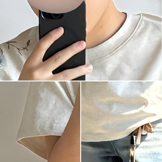 Summer Loose Short Sleeves Street Men's Casual T-shirt Trendy Men round Neck Top