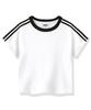 Geulapig Scent Semi-Crop Track Short Sleeve T-Shirt 6 Colors [Grse_6001]
