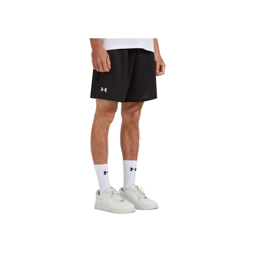 Under Armour SS24 Drawstring Elastic Waist Loose Sports Shorts Unisex Shorts Black 24500204-001