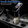 Universal 2-in-1 Magnetic Phone and Drink Holder with Rotating Navigation Mount
