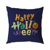Funda de Almohada de Lino de Halloween Impresión Digital Decoración Festival de Halloween Almohada para Sofá