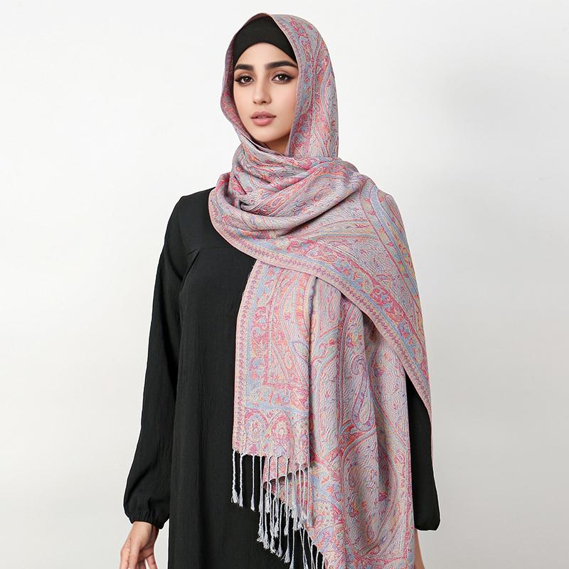

Luxury Brand Winter Cashmere Pashmina Shawl Lady Wrap Warm Autumn Scarves Design Print Female Foulard Cotton Stoles Scarf