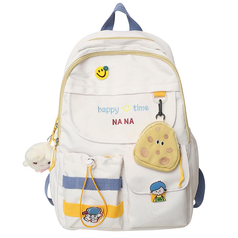 Primary School Girl Junior High School High School College Student Cute Backpack Boy Backpack