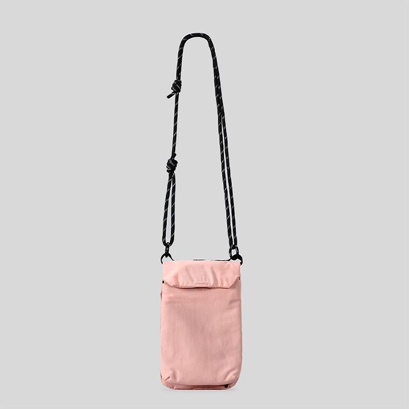 

Casual Mountaineer Shoulder Bag Men Women Portable Phone Bag Multifunction Foldable Messenger Bag Large Capacity Outdoor Wallets рожевий