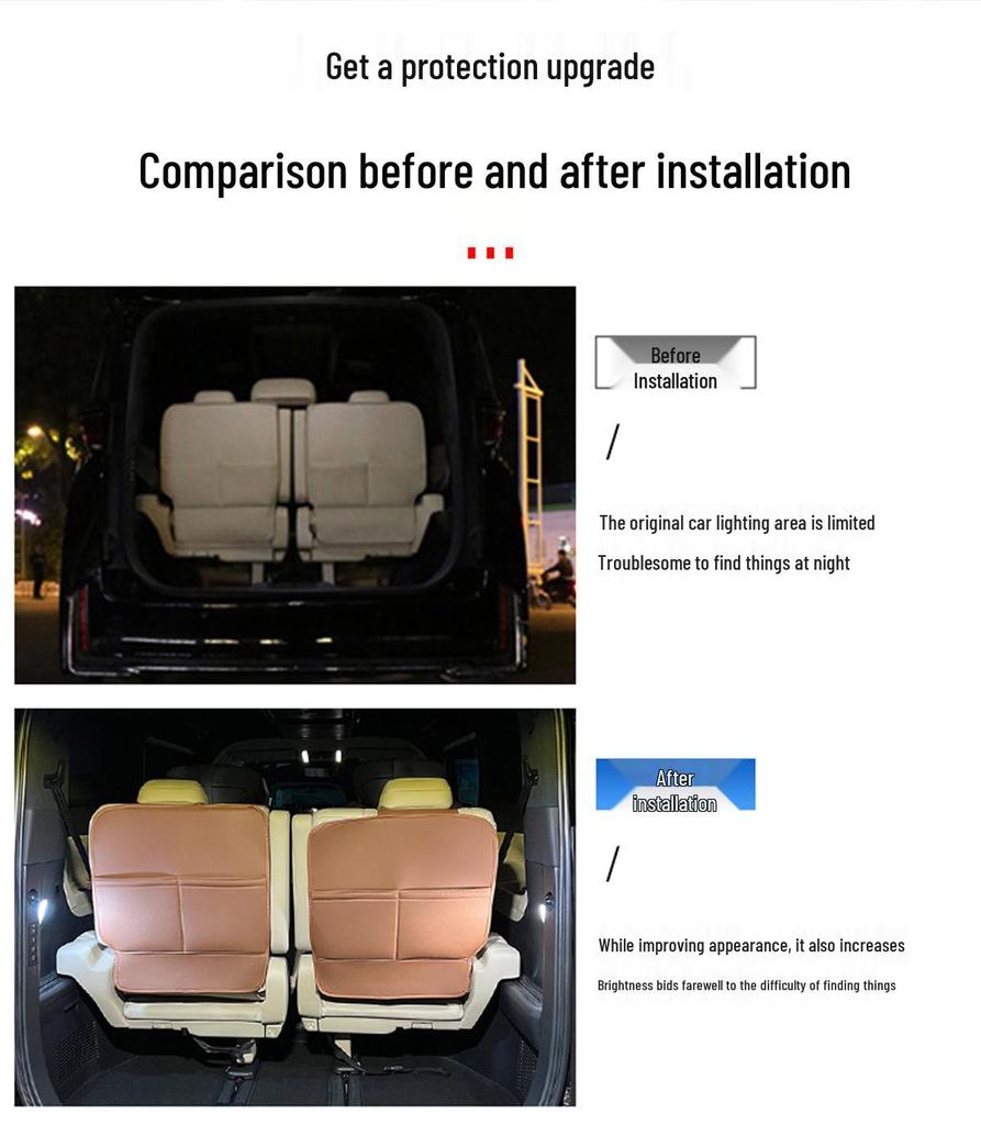 Toyota Noah 90 & Voxy 90 Trunk Lighting & Tailgate Ambient Light Car Accessories