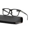 New Square Large Frame Optical Glasses Men's and Women's Fashionable High-definition Anti Blue Light  Anti-radiation Glasses