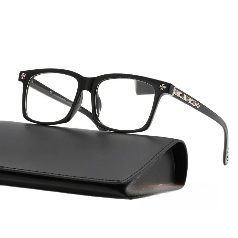 New Square Large Frame Optical Glasses Men's and Women's Fashionable High-definition Anti Blue Light  Anti-radiation Glasses