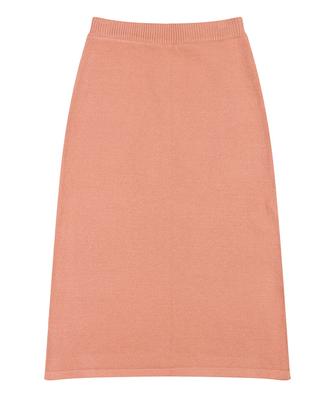 ECOLEDEPARIS Side Slit Knit Skirt_Pb0Zksc030Z