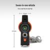 7-in-1 Multifunctional Survival Whistle with LED, Thermometer, and Compass