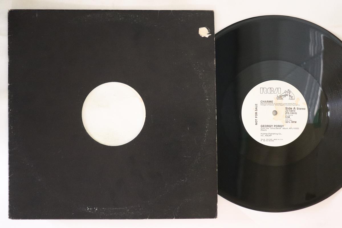 

12inch Record CHARME - Georgy Porgy JD13910 RCA 1982 US Soul/Funk Used