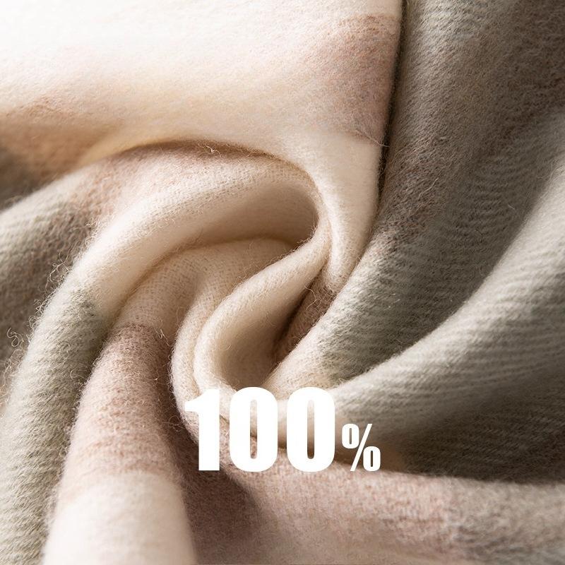 Wool Scarf Women's Fashion Commuting Versatile Temperament Scarf Gifts Personal Use Shawl