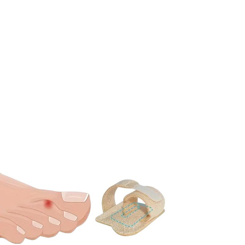 

Новый вальгусный бандаж для большого пальца стопы, фиксирующий ремень, ортез для ухода за пальцами ног one average size