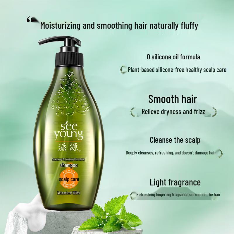 Seeyoung Tea Seed Moisturizing Anti-Dandruff Shampoo