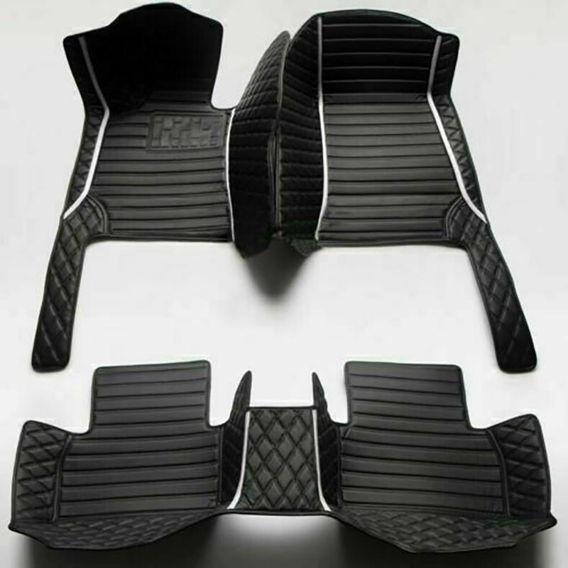 Customized Car Floor Mats For Ford Ranger 2011-2023 Years Auto Waterproof Carpets Foot Coche Accessorie Floor Liners
