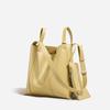 Bucket Bag Women's New Niche Design Cowhide Tote Bag Fashionable Versatile Commuter Messenger Woman