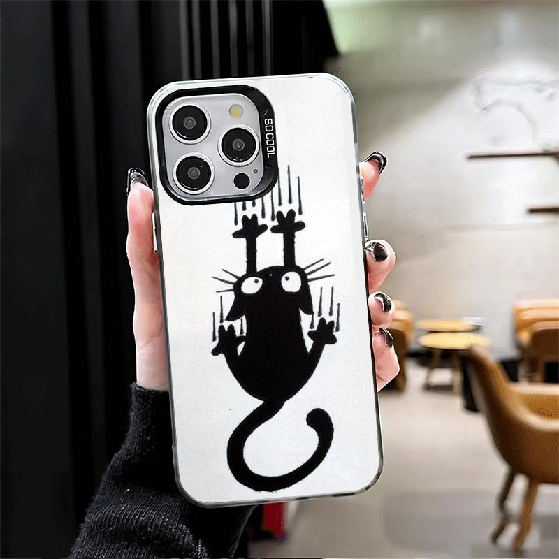 Cat Footprint Funny Scratch Paw Cute Shockproof Phone Case for iPhone 17 Air 16 16E 15 Pro Max 14 Plus 13 Mini 12 Back Cover Ant