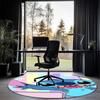 Stitch Printed Round Rug Carpet Chair Rug Area Rug Entryway Doormats,for Office Chair Living Room Bedroom Kitchen Room.