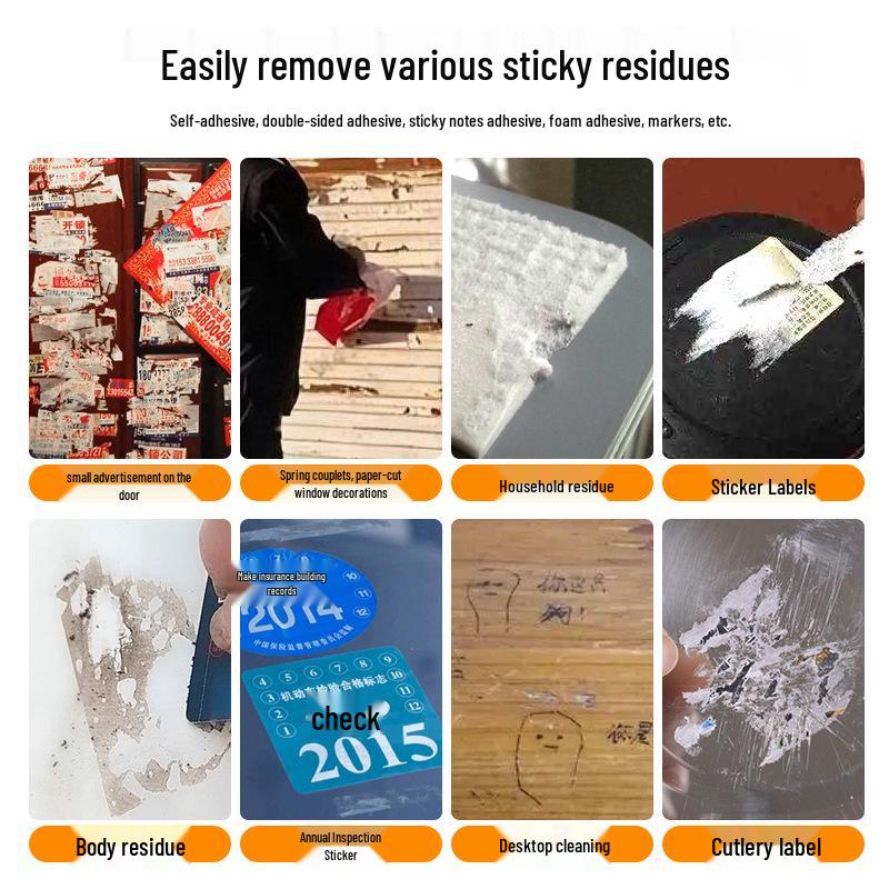 Newcomer Special: Adhesive Remover Wipes for Household & Car Glass, 2 Boxes