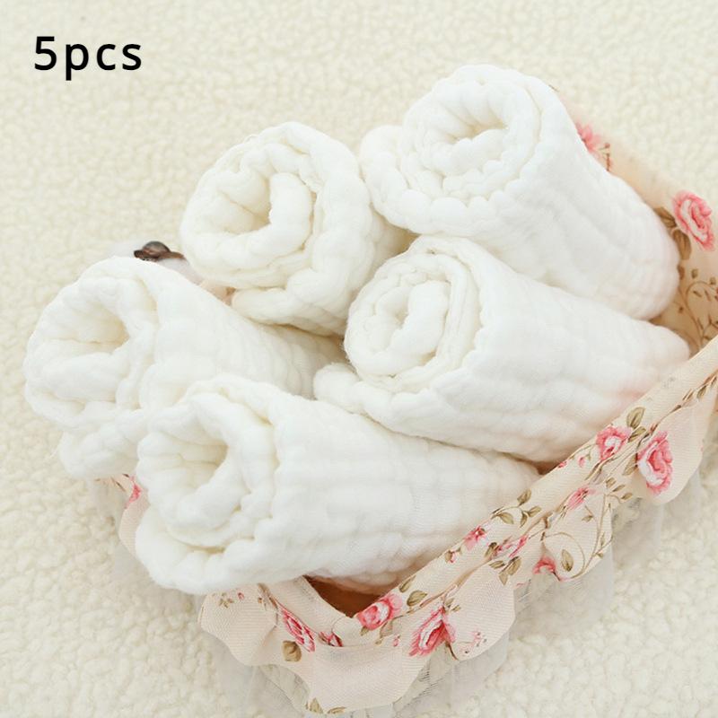 

5pcs Reusable Baby Diaper Mesh 12 Layers Washable Cotton Diaper Children s Diaper Lining 0-3 Year Old Newborn Diaper Babies (WHITE,35x15cm) білий