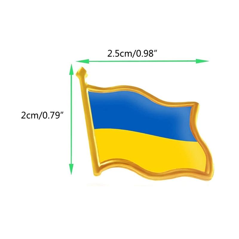 9 sztuk Broszki z Flagami Krajów Świata Broszki z Flagami Narodowymi USA Ca Anglia Rosja Ukraina Australia Francja Niemcy Meksyk Brazylia
