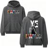 Kanye West Rapper Hoodies Telling Truth Is Crazy in A World Full of Lies Pullovers Unisex Harajuku Gothic Fashion Sweatshirts