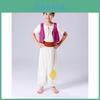 Kostým Aladina pro děti Magický princovský outfit z bambusového vlákna pro jevištní vystoupení