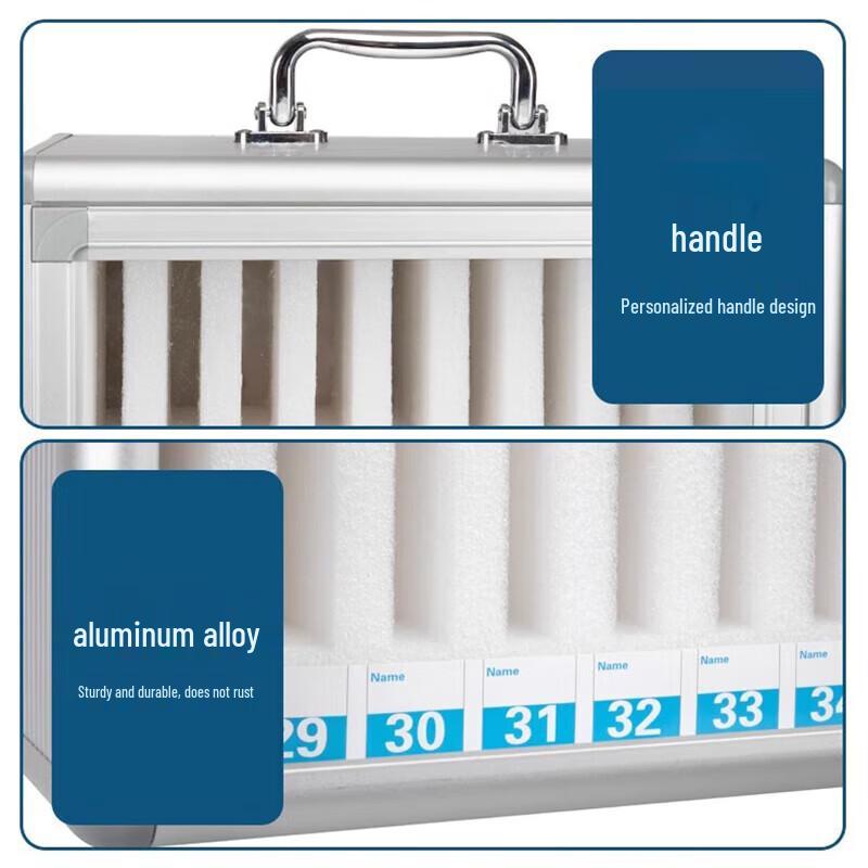Portable Lockable Aluminum Phone Storage Cabinet