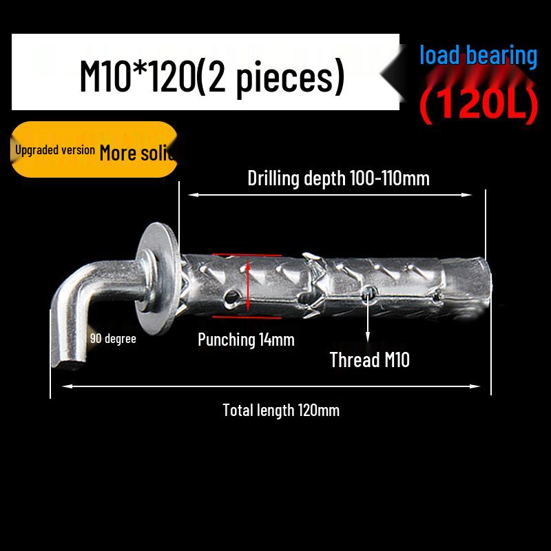 Midea Univerzální Heavy-Duty Nástěnný Rozpínací Hák pro Ohřívače Vody