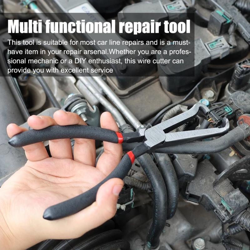 Automotive Line Breaker Plier Multi-purpose Pliers Wire Cutting Plier Electrical Disconnect Plier Car Motorcycle Repair Tool