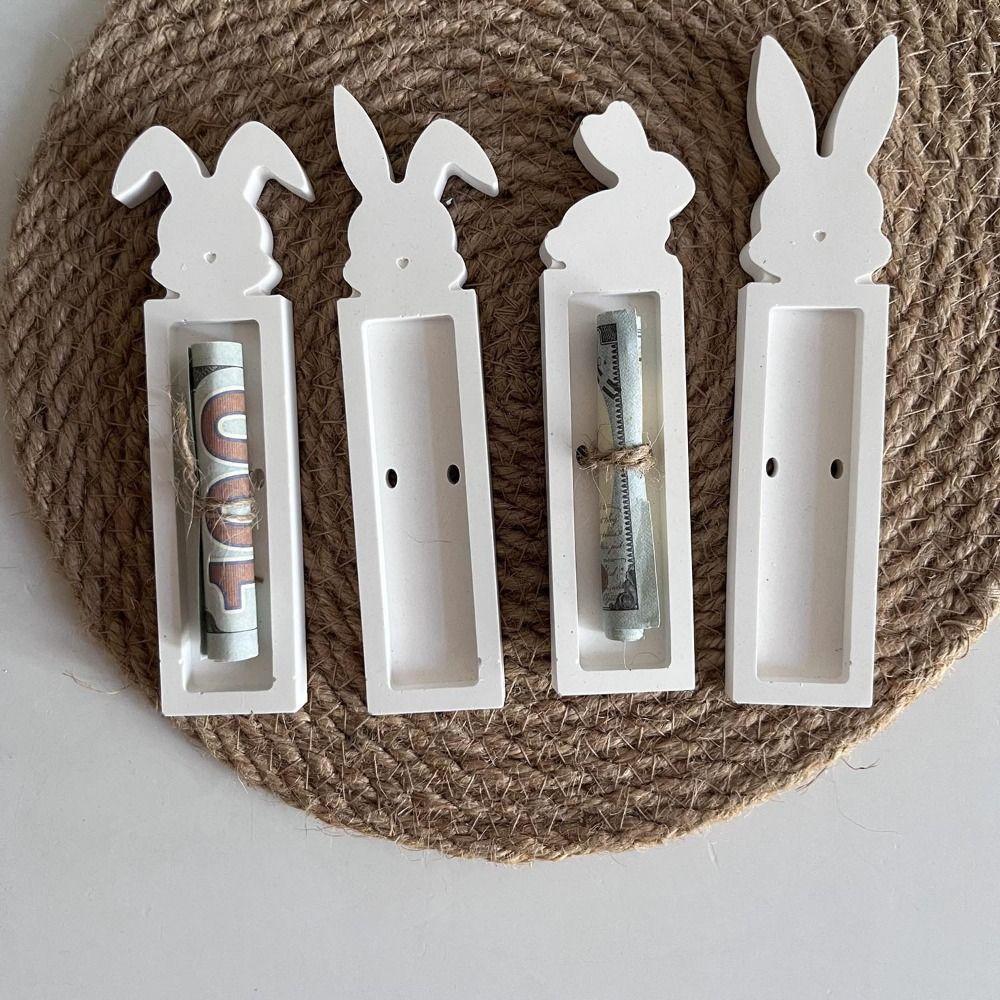 DIY Crafts Easter Cash Gift Box Silicone Mold Cute Gift Money Holder Casting Molds  Easter Ornament
