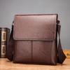 Men's Business Casual Leather Shoulder Bag