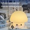 Mushroom Silicone Night Light: Children's Cartoon Atmosphere Sleep Light