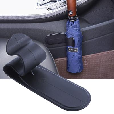 Car Umbrella Holder Rear Trunk Mounting Bracket Towel Hook Self-adhesive Car Vechicle Umbrella Hook Car Organizer Acessories