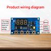 ZK-MC01 High Power Motor Forward Reverse Controller Module DC 3.3-15V Auto Cycle Timing Delay Module DC Motor Controller Module