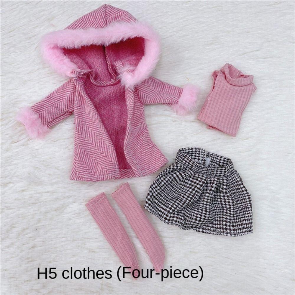 Haine de păpușă casual de 30 cm, accesorii frumoase pentru păpuși, jucărie cadou pentru fete la modă