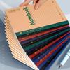 A5 Thickened Soft Cover Lined Notebook - Wireless Glue Bound Wrap-Around for College Students and Classroom Use