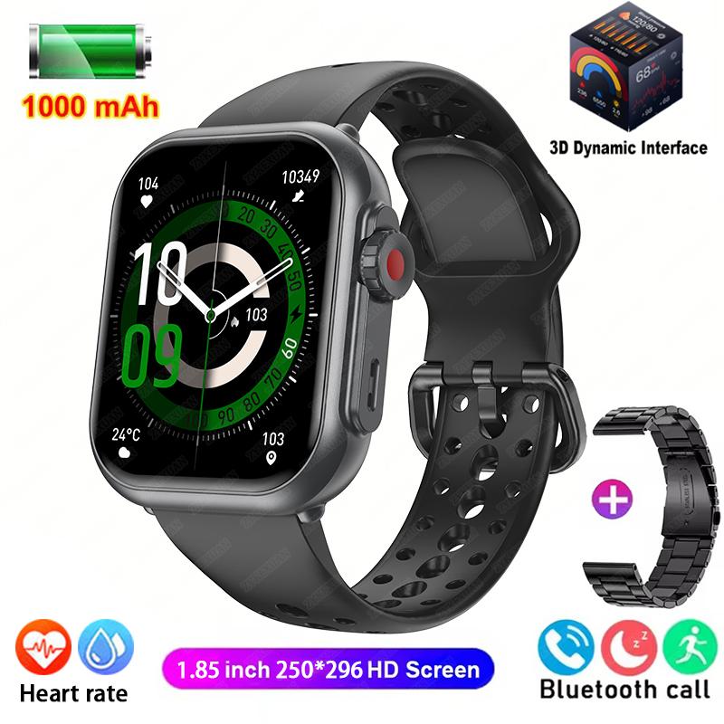 Smart Watch Ultra 2 SE Men Women 1000mAh AMOLED Heart Rate 100+Sport Bluetooth Call GPS Track Waterproof Smart Watch IOS Android